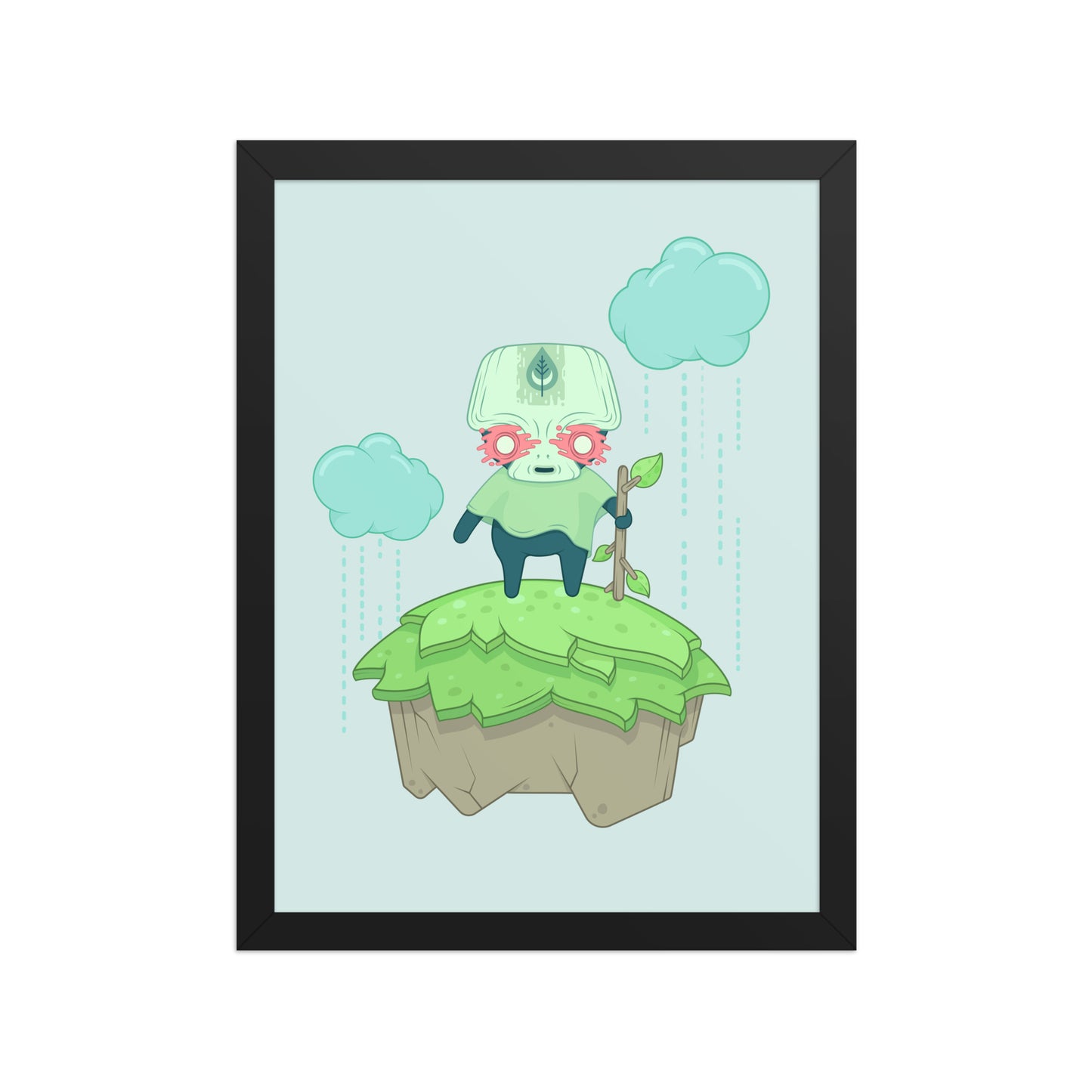 Where Elsewhere: Moon Leaf Poster