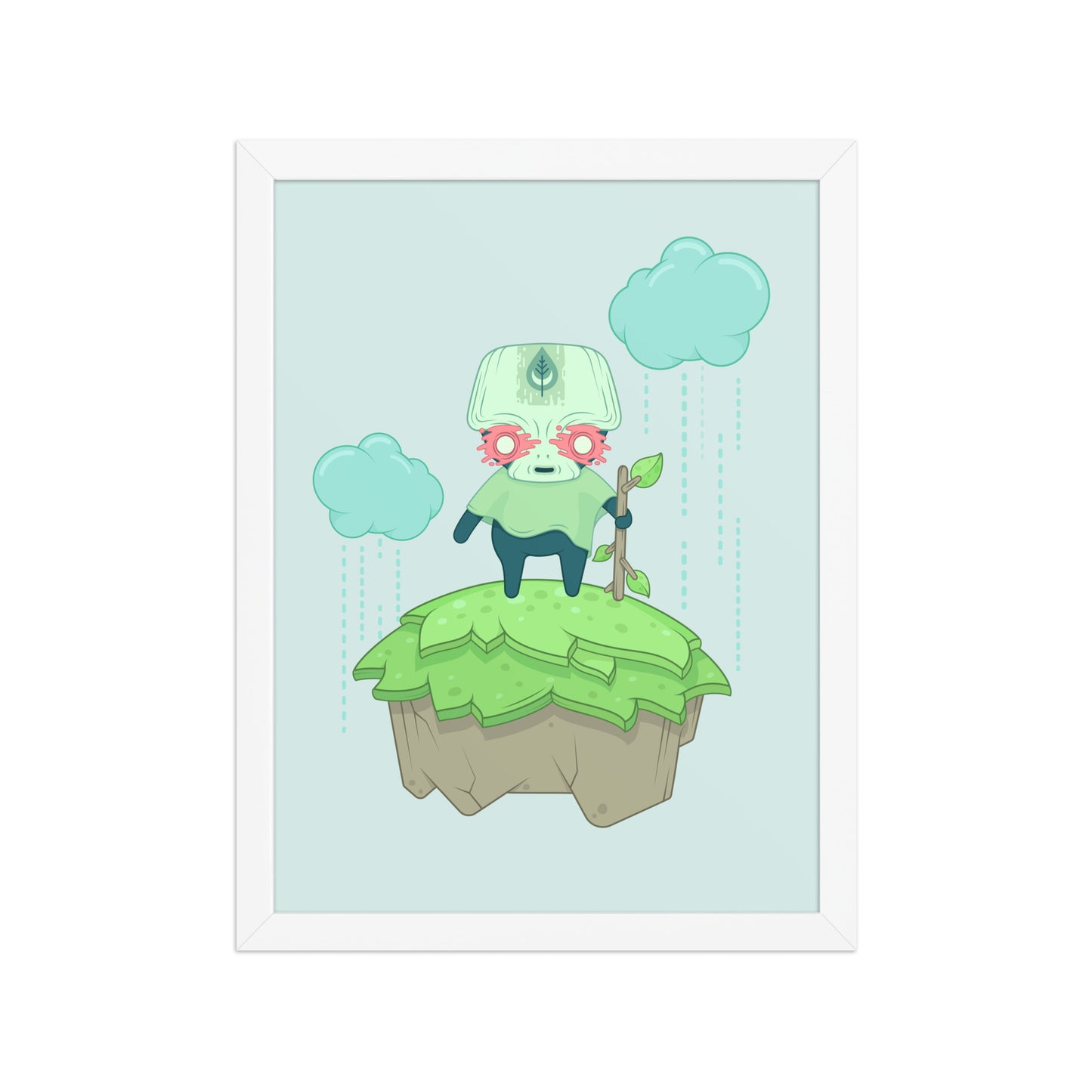 Where Elsewhere: Moon Leaf Poster